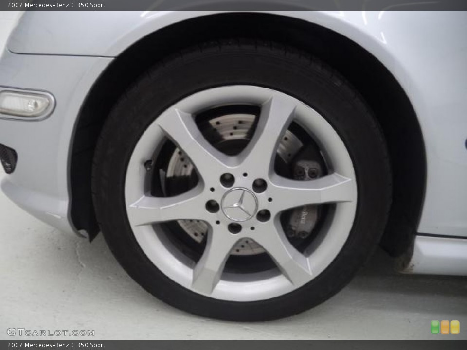 2007 Mercedes-Benz C 350 Sport Wheel and Tire Photo #87302963
