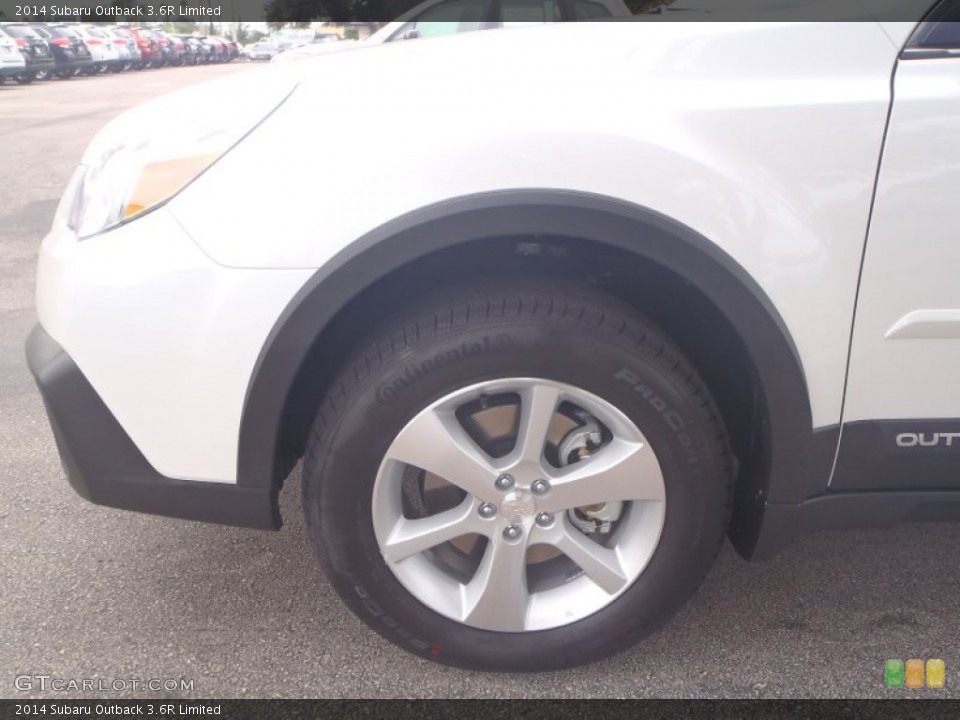 2014 Subaru Outback 3.6R Limited Wheel and Tire Photo #87312025
