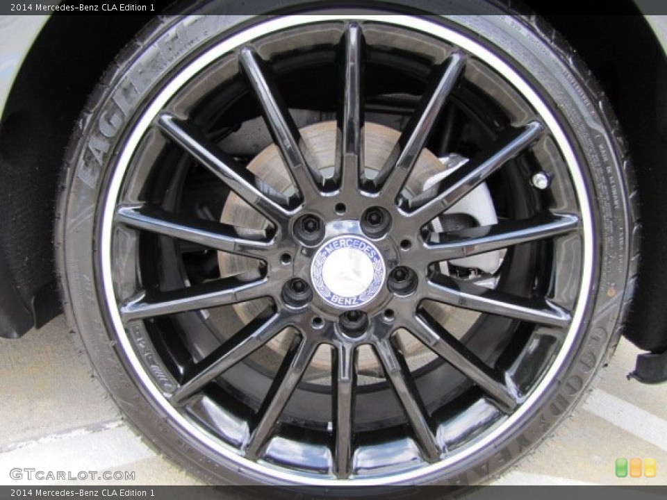 2014 Mercedes-Benz CLA Edition 1 Wheel and Tire Photo #87314644