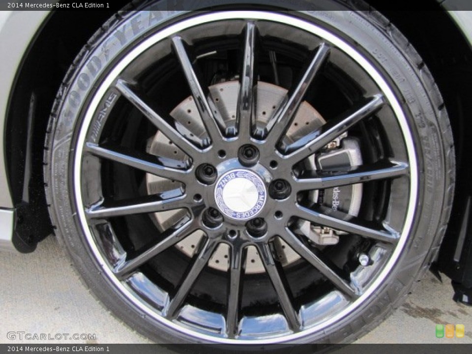 2014 Mercedes-Benz CLA Edition 1 Wheel and Tire Photo #87314665