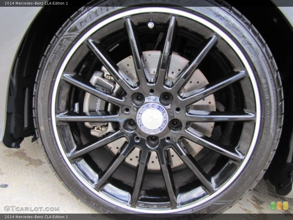 2014 Mercedes-Benz CLA Edition 1 Wheel and Tire Photo #87314704