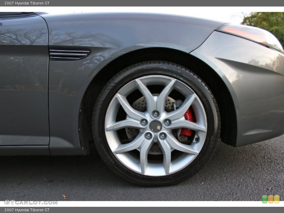 2007 Hyundai Tiburon GT Wheel and Tire Photo #87315622