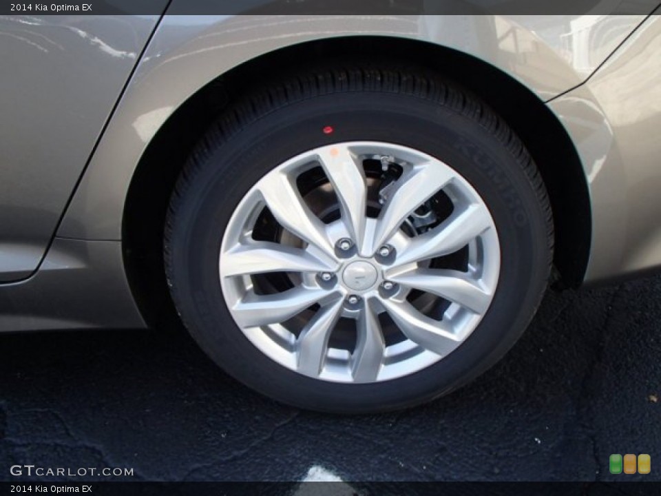 2014 Kia Optima EX Wheel and Tire Photo #87317371