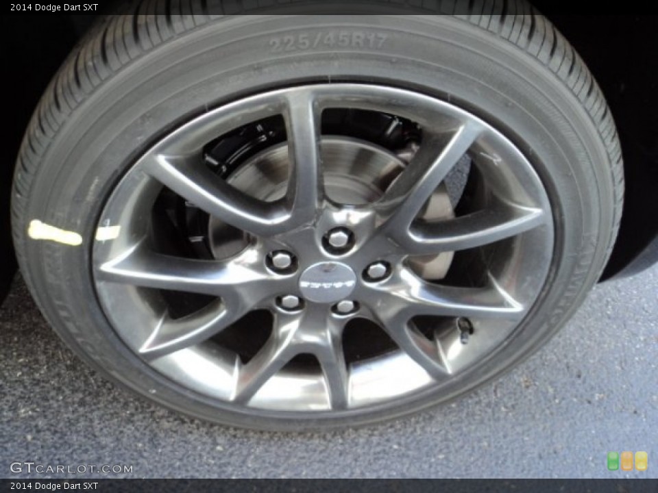 2014 Dodge Dart SXT Wheel and Tire Photo #87318136
