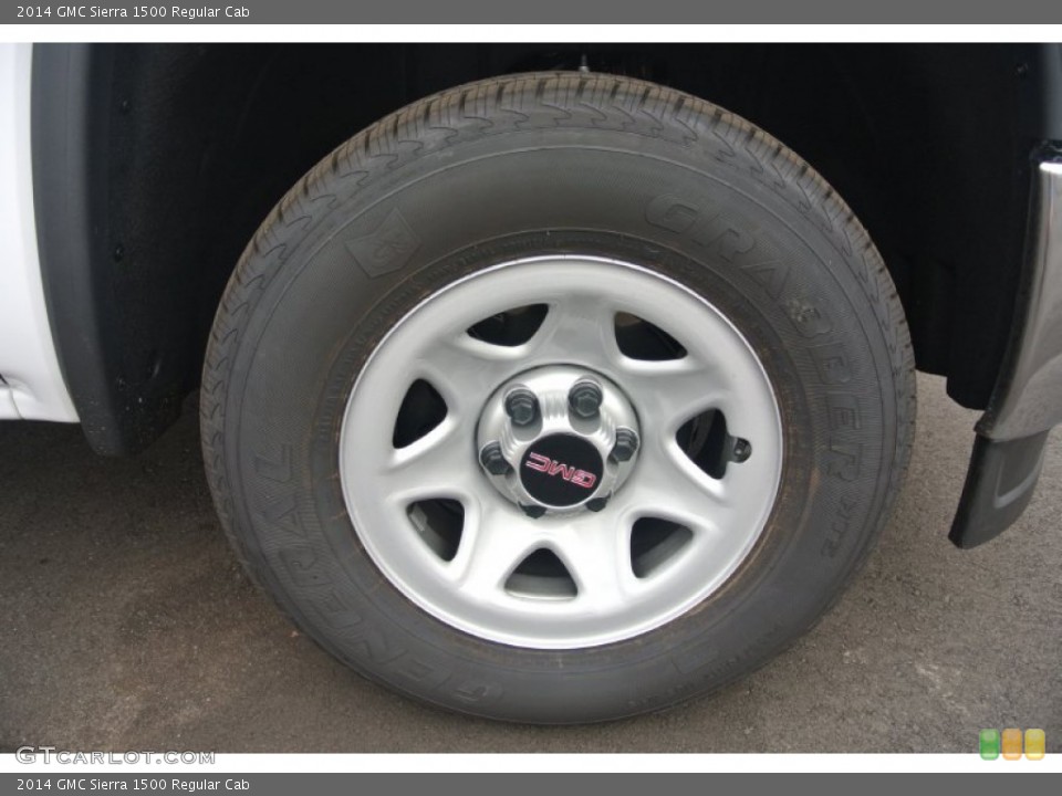 2014 GMC Sierra 1500 Regular Cab Wheel and Tire Photo #87320626