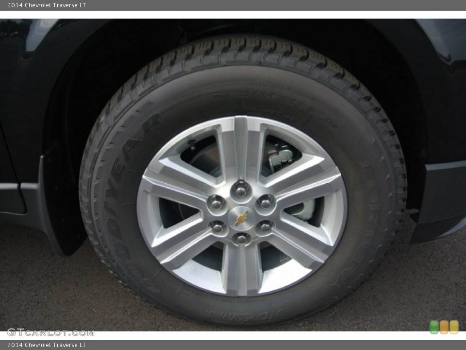 2014 Chevrolet Traverse LT Wheel and Tire Photo #87323297
