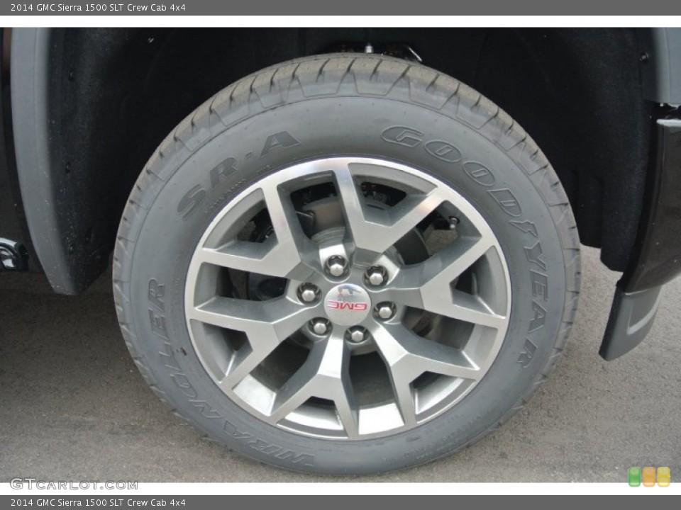 2014 GMC Sierra 1500 SLT Crew Cab 4x4 Wheel and Tire Photo #87324382