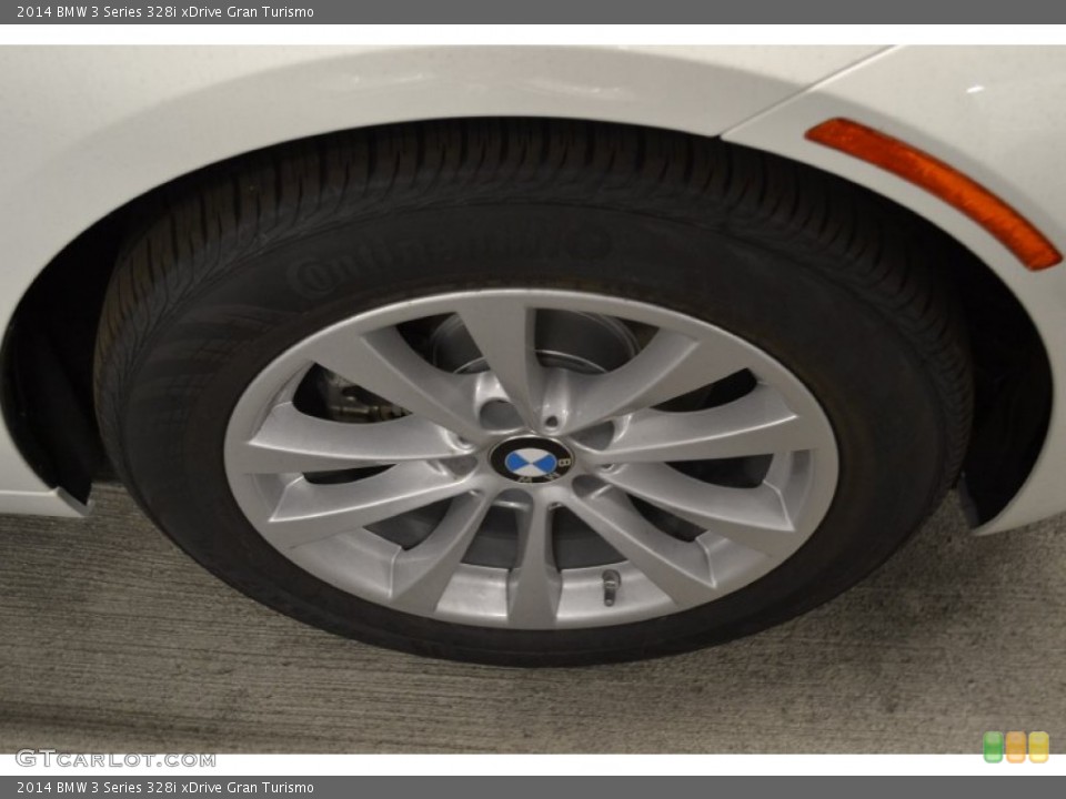 2014 BMW 3 Series 328i xDrive Gran Turismo Wheel and Tire Photo #87327076