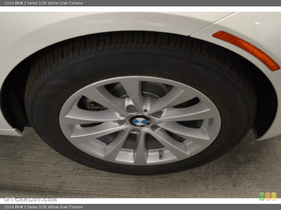 2014 BMW 3 Series 328i xDrive Gran Turismo Wheel and Tire Photo #87327076