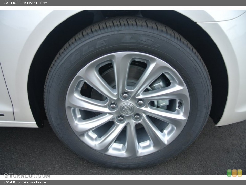 2014 Buick LaCrosse Leather Wheel and Tire Photo #87327483