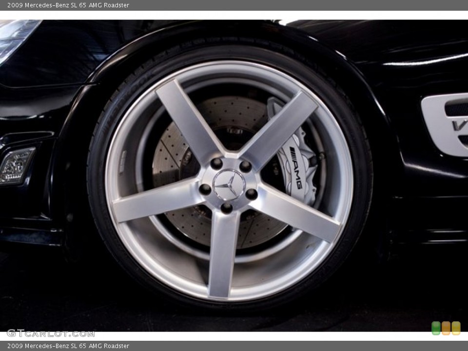 2009 Mercedes-Benz SL Custom Wheel and Tire Photo #87329557