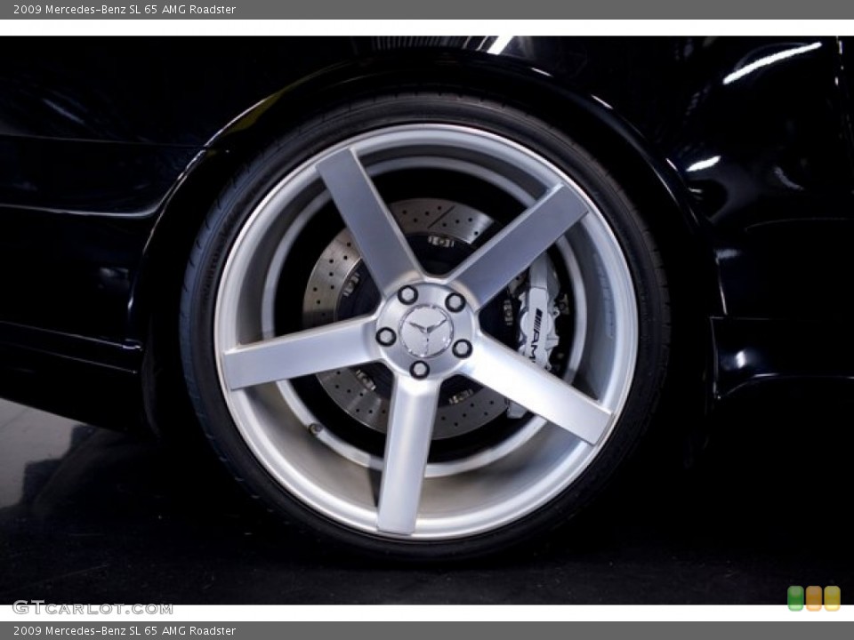 2009 Mercedes-Benz SL Custom Wheel and Tire Photo #87329623