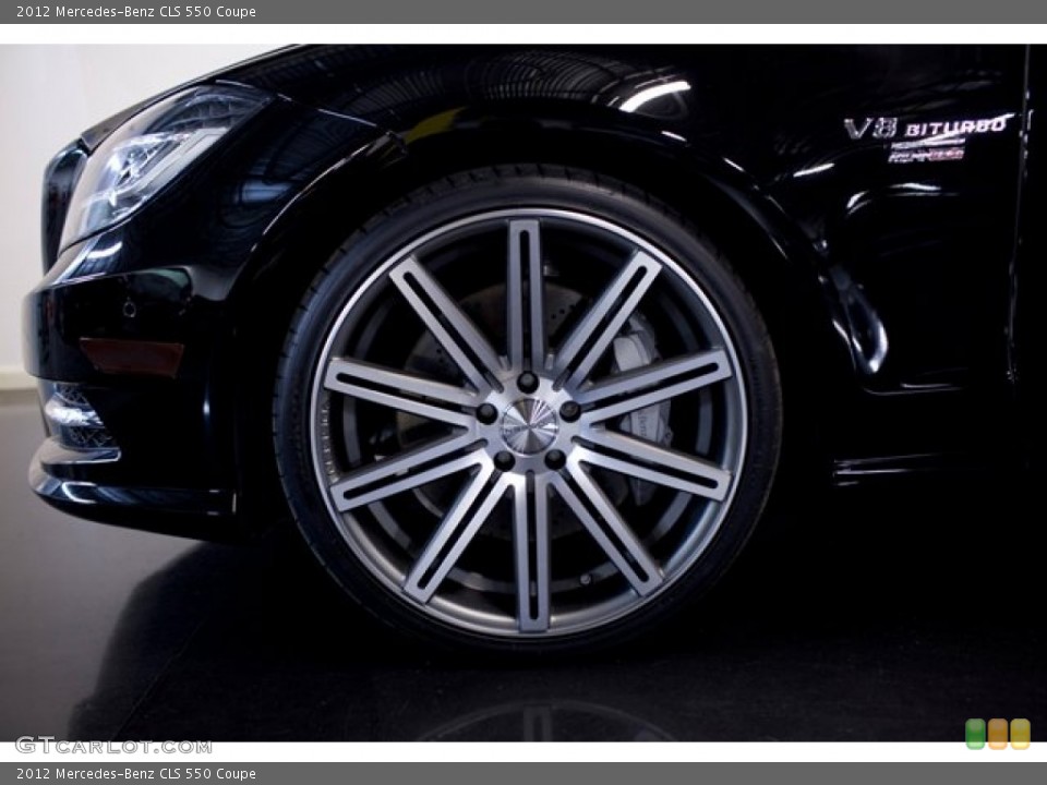 2012 Mercedes-Benz CLS Custom Wheel and Tire Photo #87332473