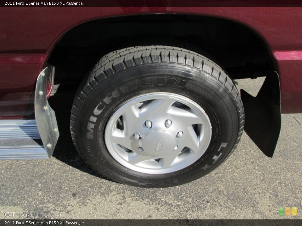 2011 Ford E Series Van E150 XL Passenger Wheel and Tire Photo #87336277