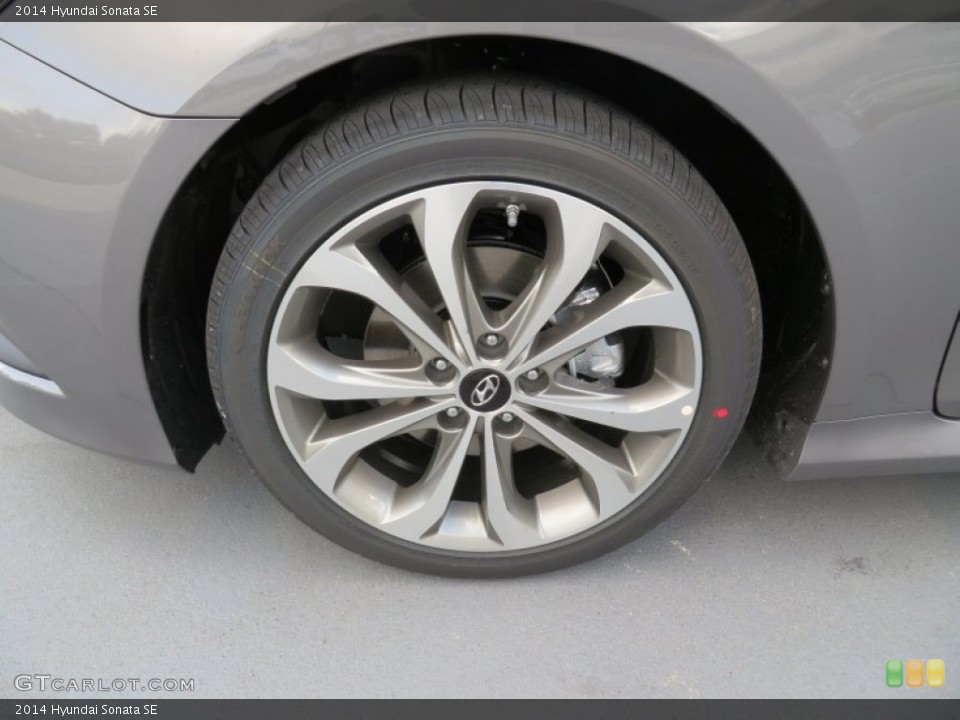 2014 Hyundai Sonata SE Wheel and Tire Photo #87337405