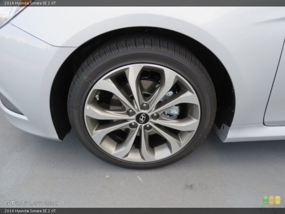 2014 Hyundai Sonata SE 2.0T Wheel and Tire Photo #87338593