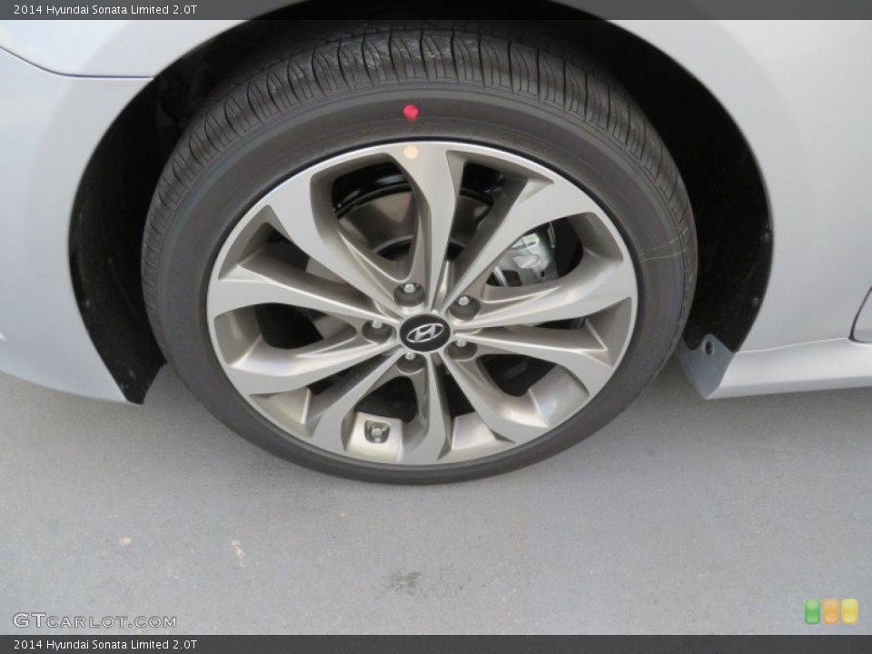 2014 Hyundai Sonata Limited 2.0T Wheel and Tire Photo #87339439