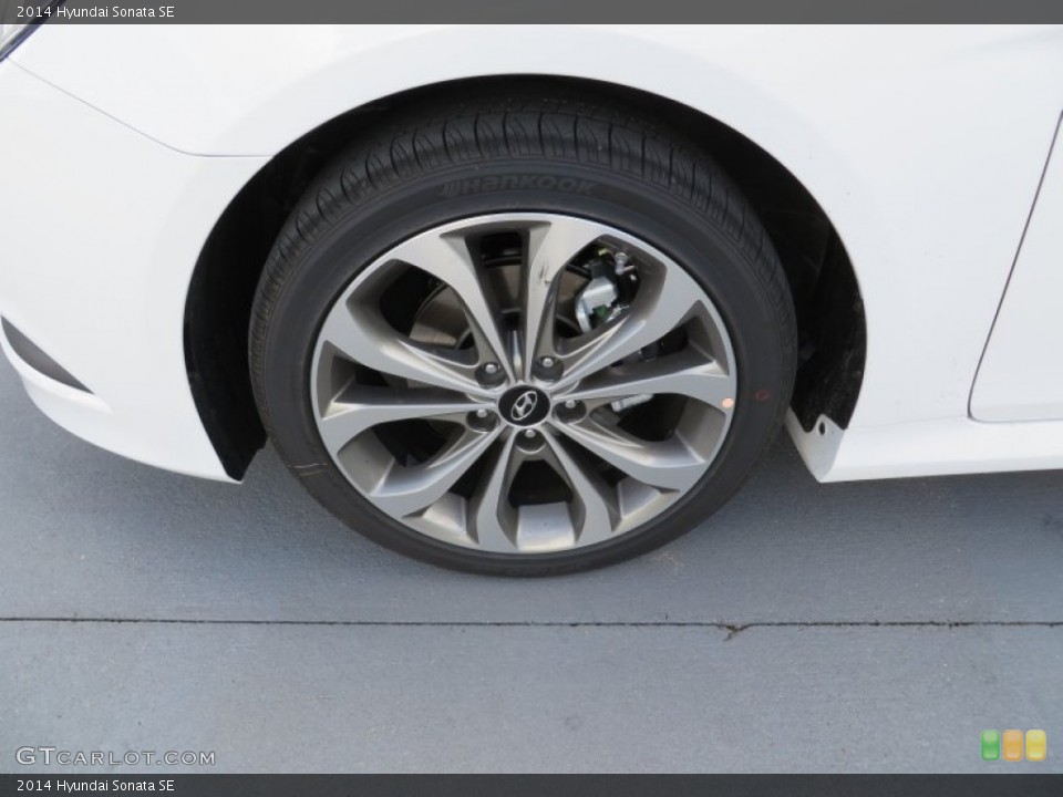2014 Hyundai Sonata SE Wheel and Tire Photo #87340078