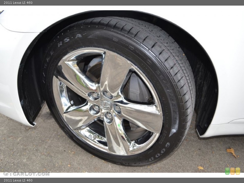 2011 Lexus LS 460 Wheel and Tire Photo #87343864