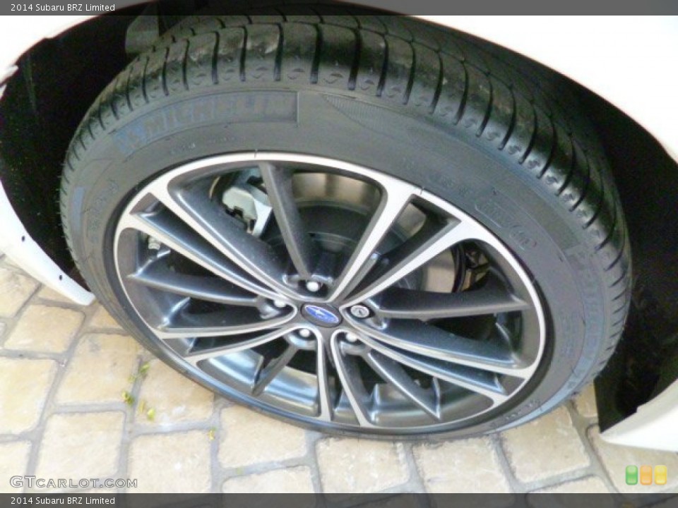 2014 Subaru BRZ Limited Wheel and Tire Photo #87350635