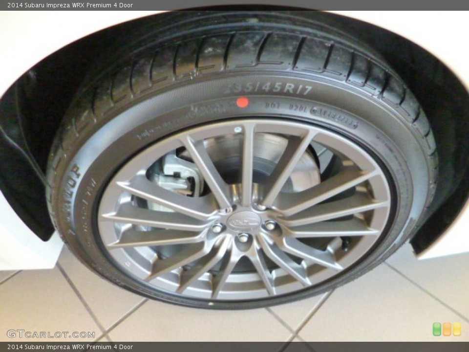 2014 Subaru Impreza WRX Premium 4 Door Wheel and Tire Photo #87354031
