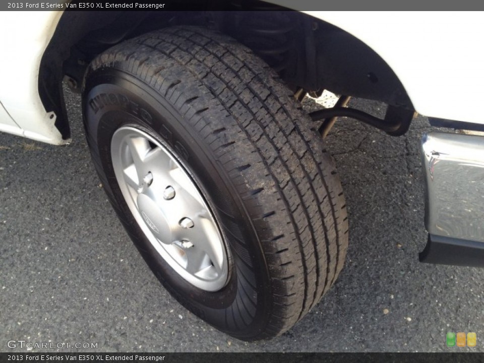 2013 Ford E Series Van E350 XL Extended Passenger Wheel and Tire Photo #87358150