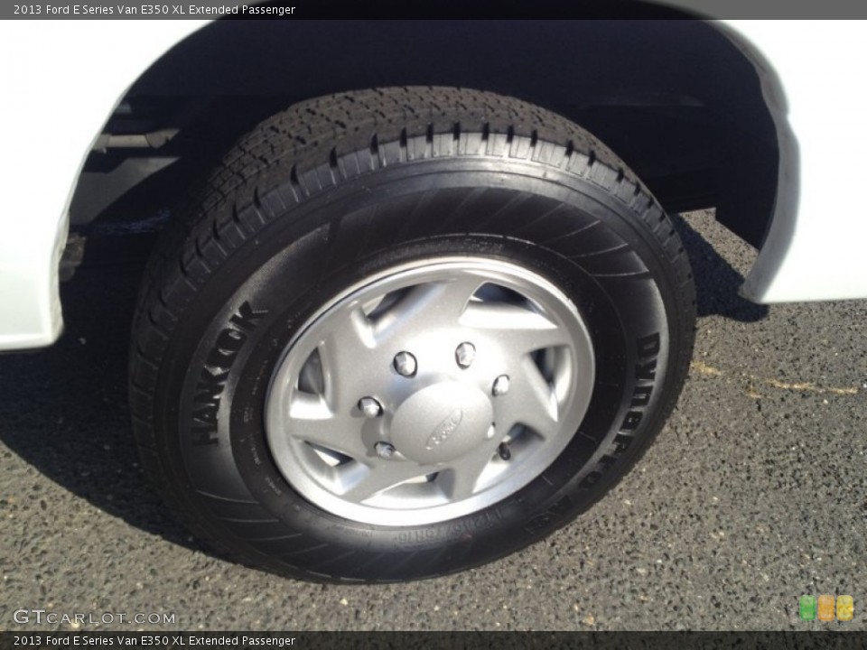 2013 Ford E Series Van E350 XL Extended Passenger Wheel and Tire Photo #87358648