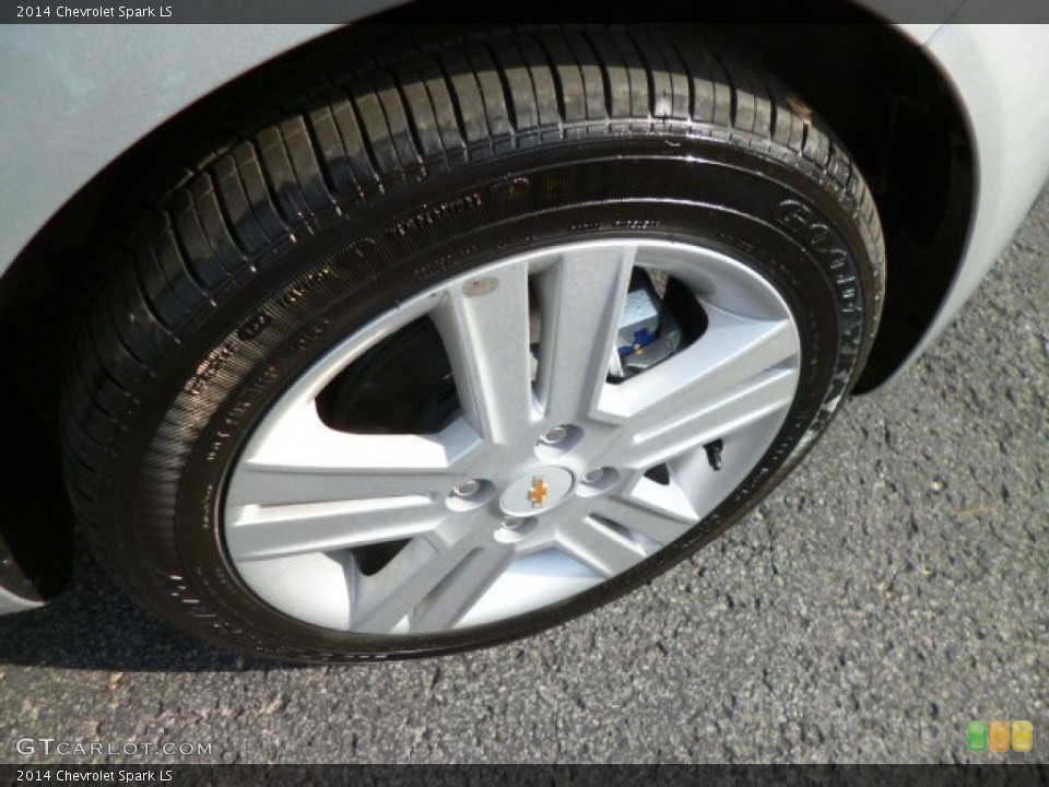 2014 Chevrolet Spark LS Wheel and Tire Photo #87361267