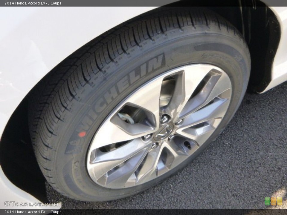 2014 Honda Accord EX-L Coupe Wheel and Tire Photo #87367288