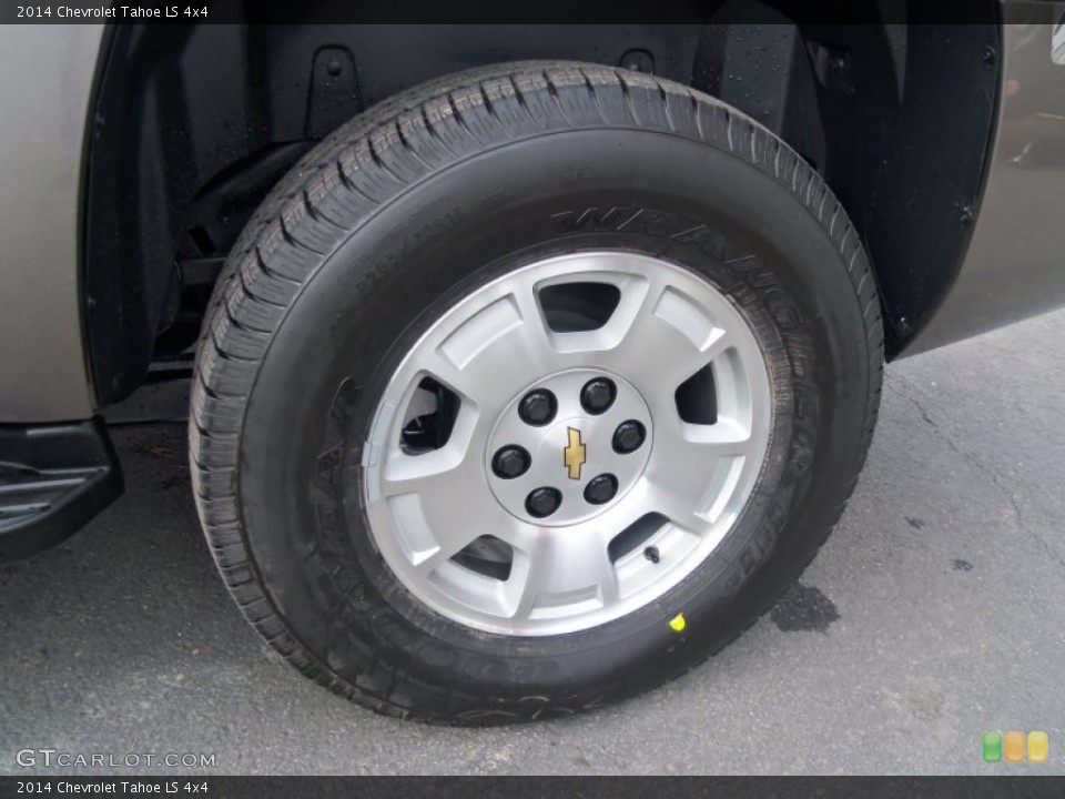 2014 Chevrolet Tahoe LS 4x4 Wheel and Tire Photo #87376954