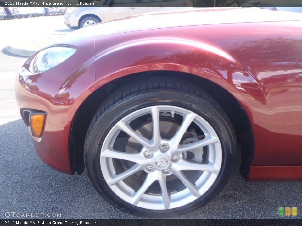 2011 Mazda MX-5 Miata Grand Touring Roadster Wheel and Tire Photo #87381391