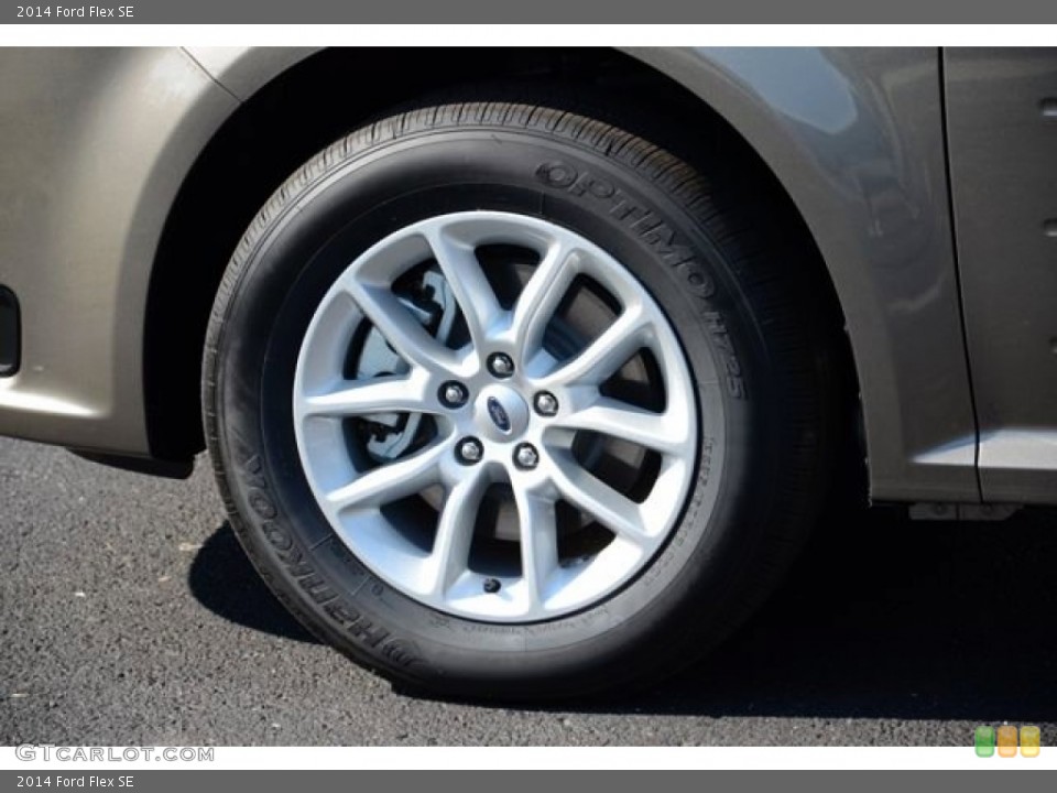 2014 Ford Flex SE Wheel and Tire Photo #87397759