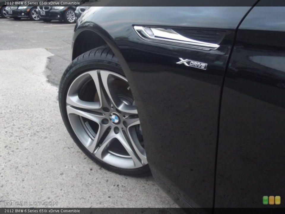 2012 BMW 6 Series 650i xDrive Convertible Wheel and Tire Photo #87402397
