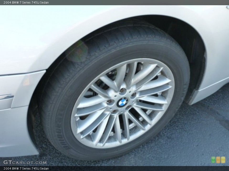 2004 BMW 7 Series Wheels and Tires