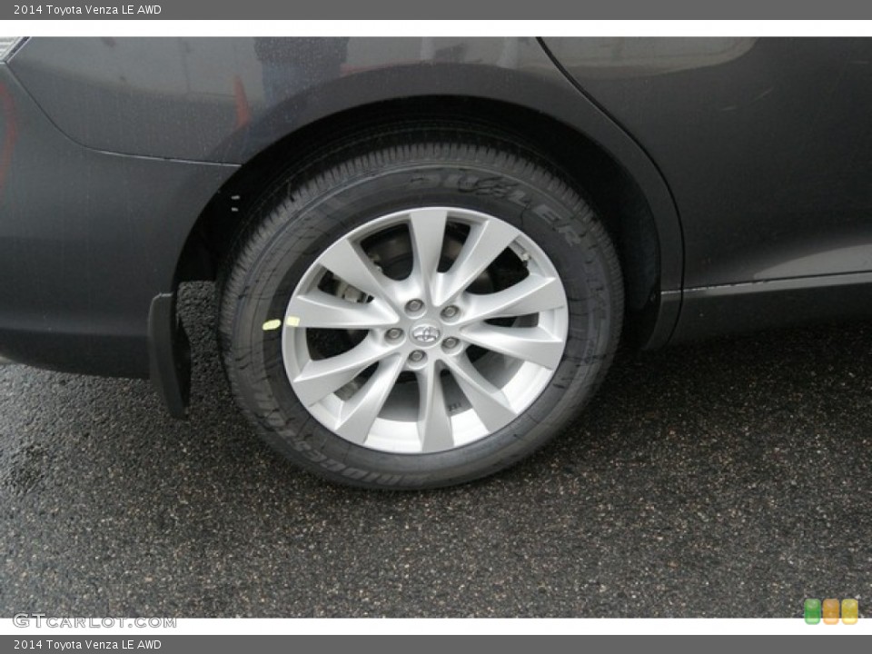 2014 Toyota Venza LE AWD Wheel and Tire Photo #87408547