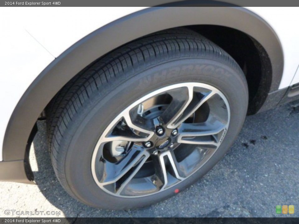 2014 Ford Explorer Sport 4WD Wheel and Tire Photo #87415621