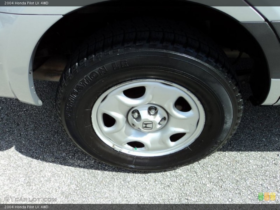 2004 Honda Pilot LX 4WD Wheel and Tire Photo #87419369