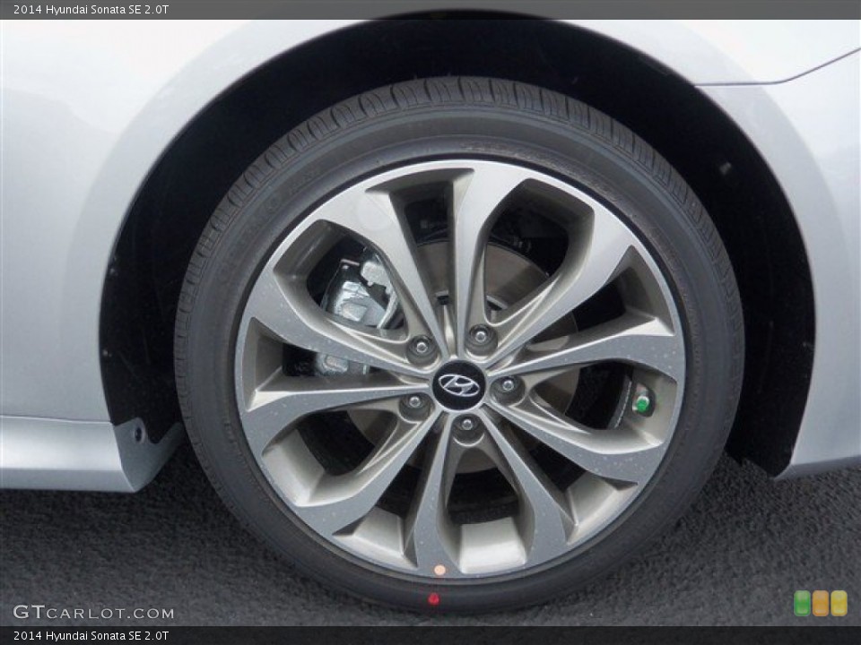 2014 Hyundai Sonata SE 2.0T Wheel and Tire Photo #87419423