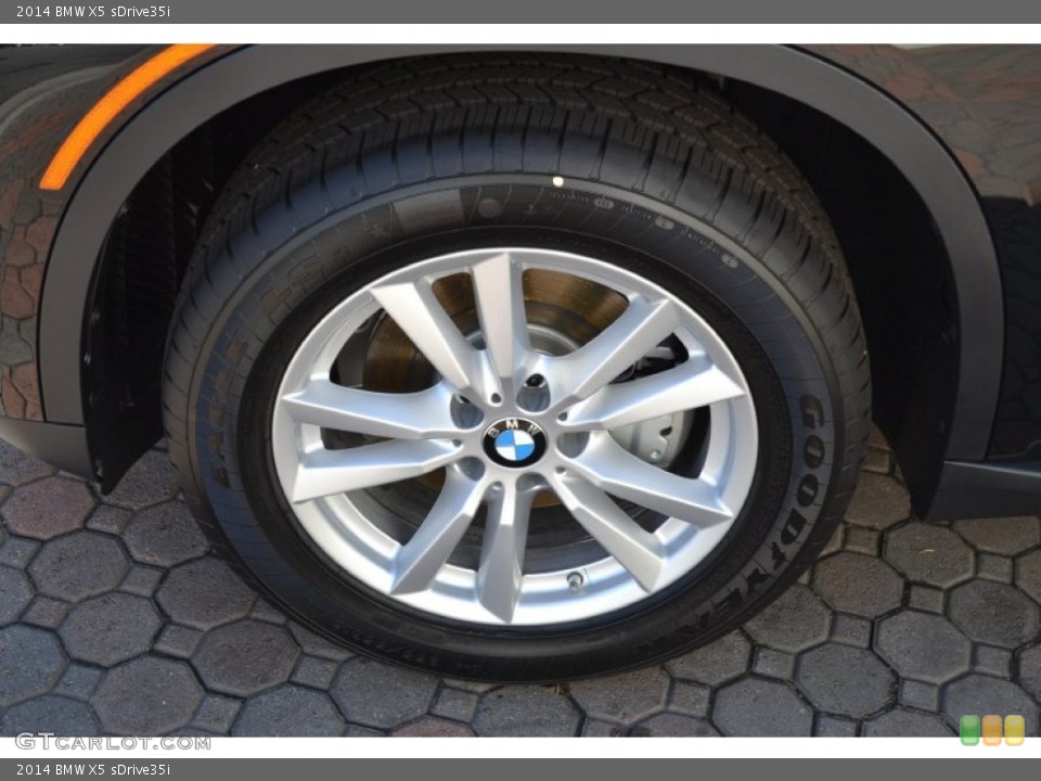 2014 BMW X5 sDrive35i Wheel and Tire Photo #87419448