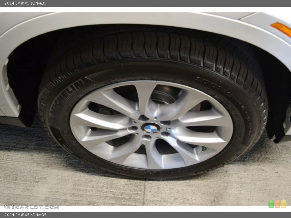 2014 BMW X5 sDrive35i Wheel and Tire Photo #87419522