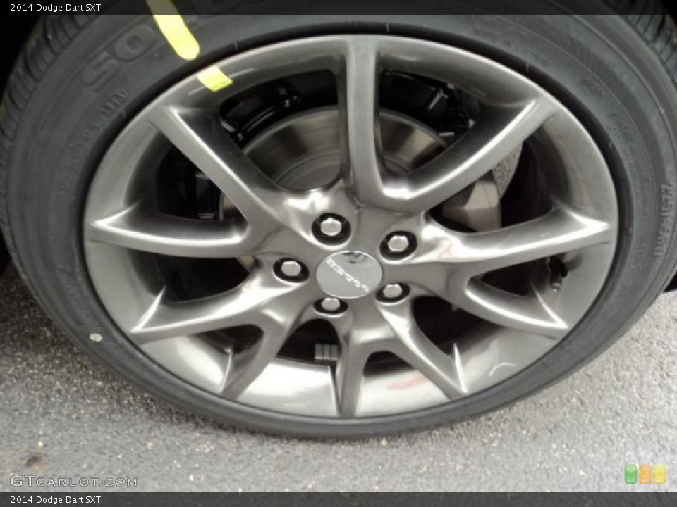 2014 Dodge Dart SXT Wheel and Tire Photo #87424727