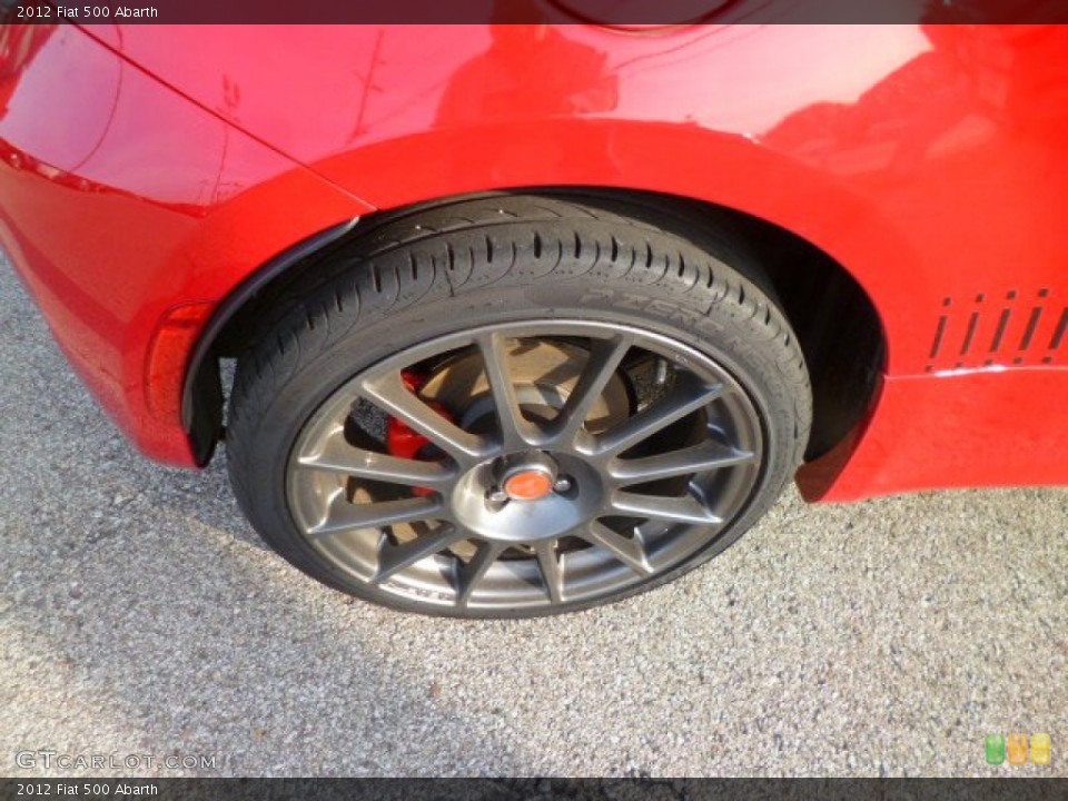 2012 Fiat 500 Abarth Wheel and Tire Photo #87431921