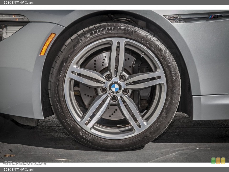 2010 BMW M6 Coupe Wheel and Tire Photo #87434432