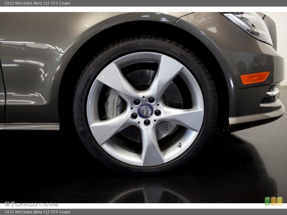 2012 Mercedes-Benz CLS 550 Coupe Wheel and Tire Photo #87435515