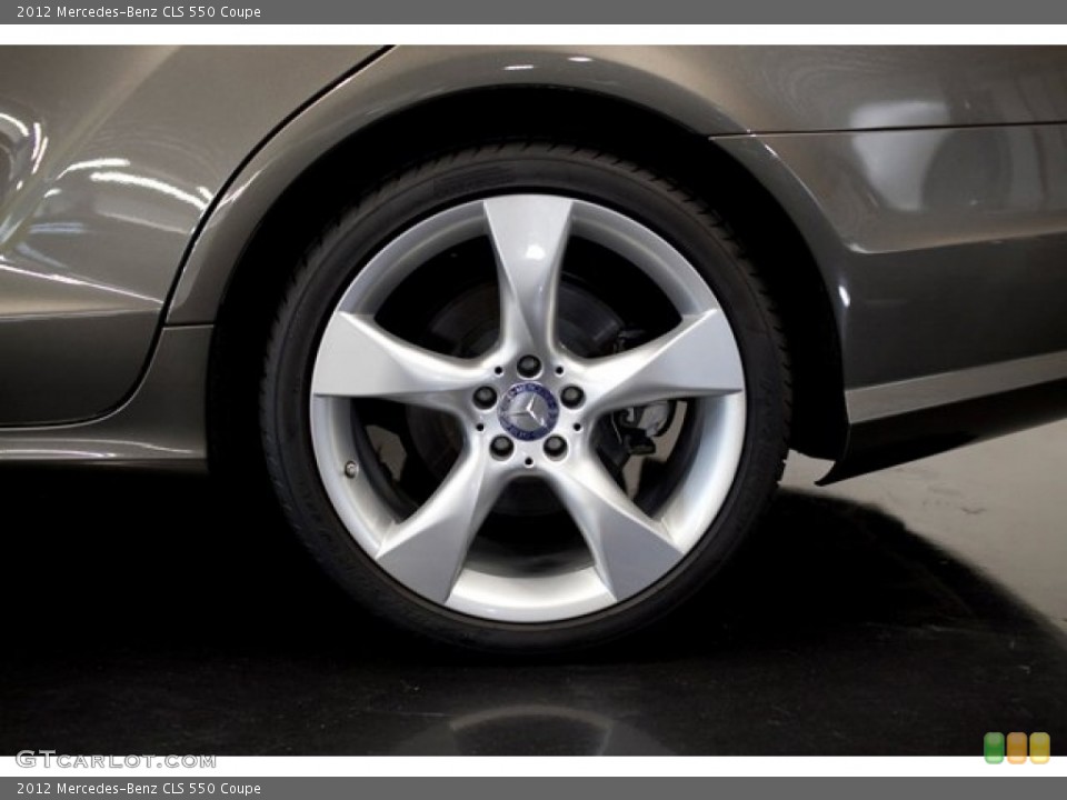 2012 Mercedes-Benz CLS 550 Coupe Wheel and Tire Photo #87435536
