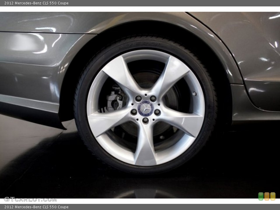 2012 Mercedes-Benz CLS 550 Coupe Wheel and Tire Photo #87435557