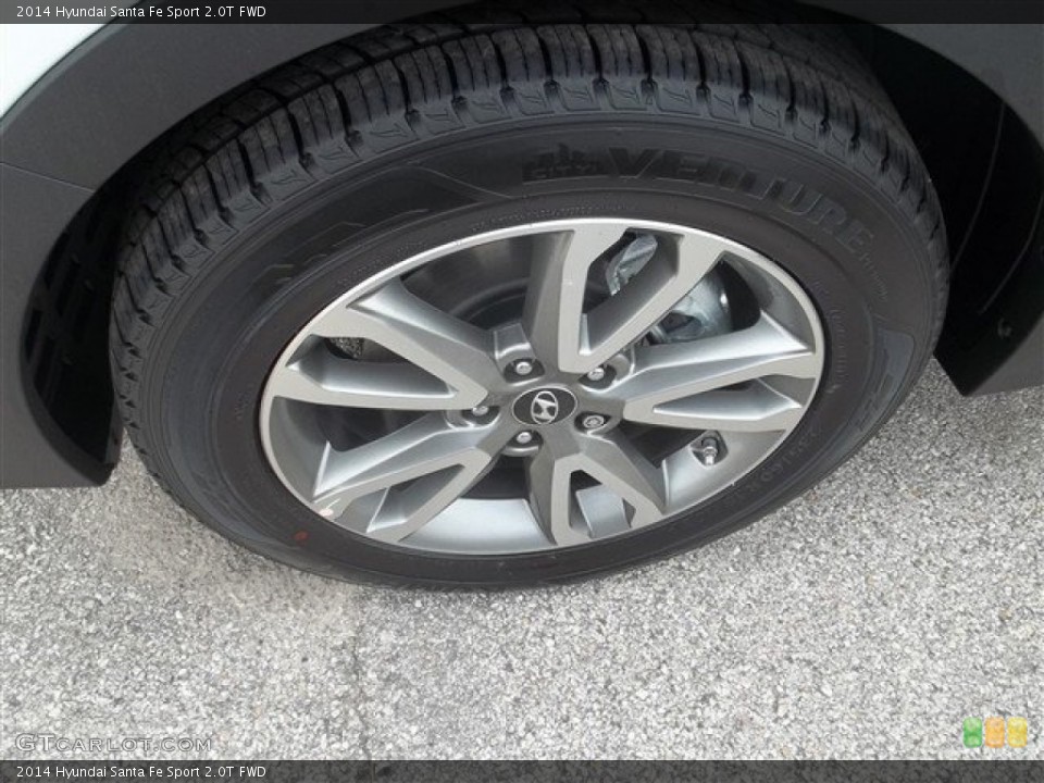2014 Hyundai Santa Fe Sport 2.0T FWD Wheel and Tire Photo #87442288
