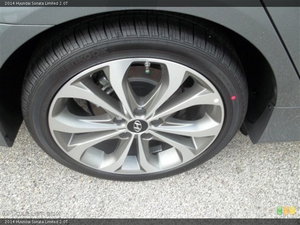 2014 Hyundai Sonata Limited 2.0T Wheel and Tire Photo #87442692