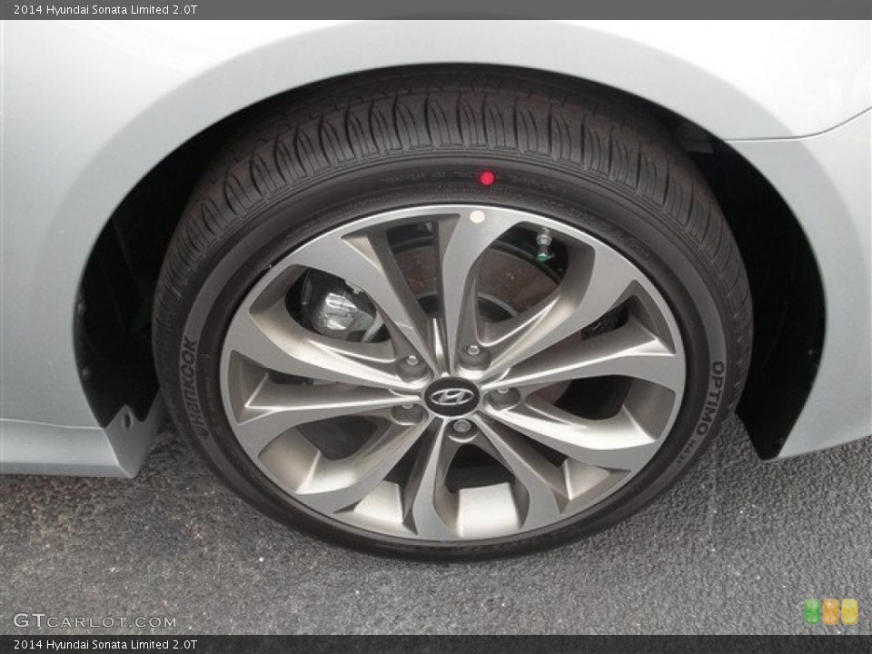 2014 Hyundai Sonata Limited 2.0T Wheel and Tire Photo #87443174