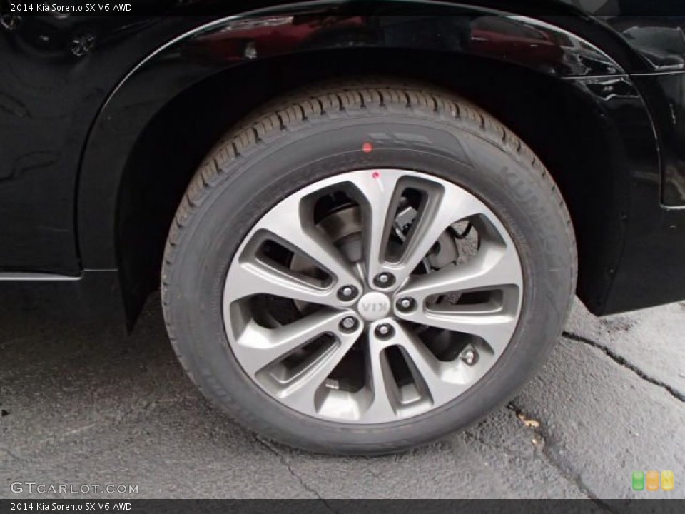 2014 Kia Sorento SX V6 AWD Wheel and Tire Photo #87443486